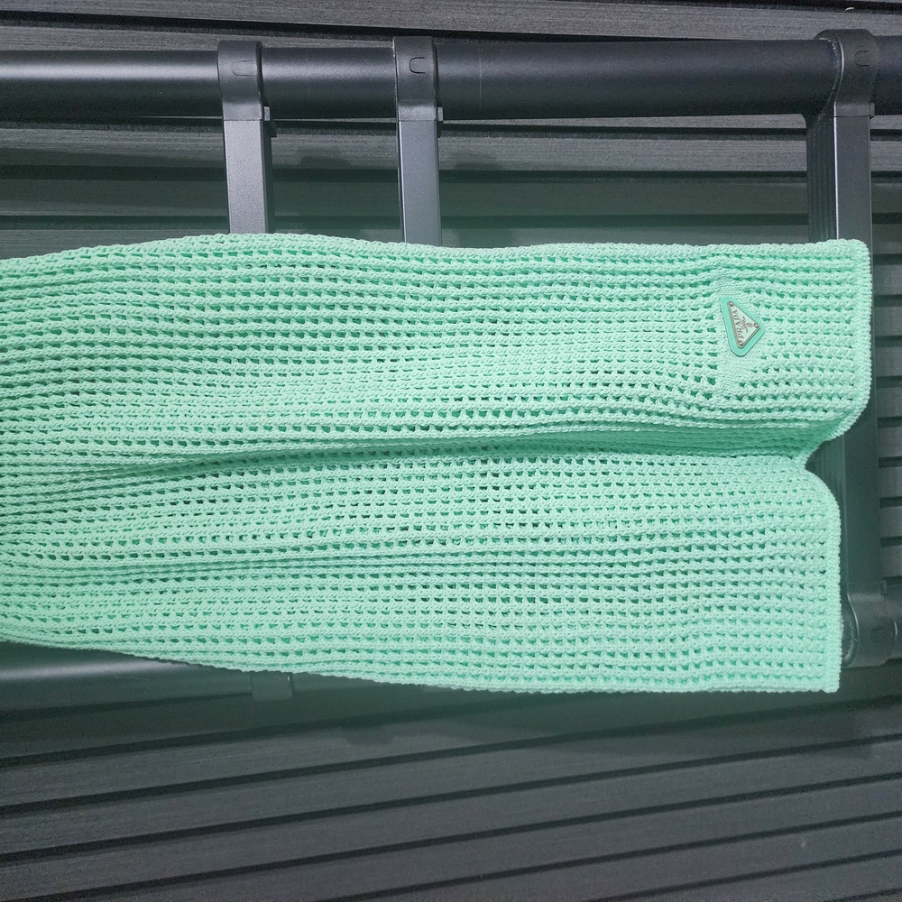 Prada Mint Green Pencil Skirt